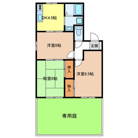 カメリア辻の物件間取画像